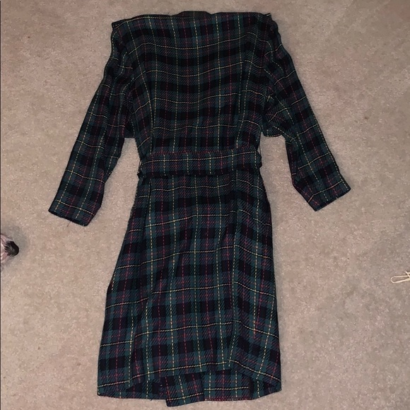 Plaid coat - Picture 2 of 3